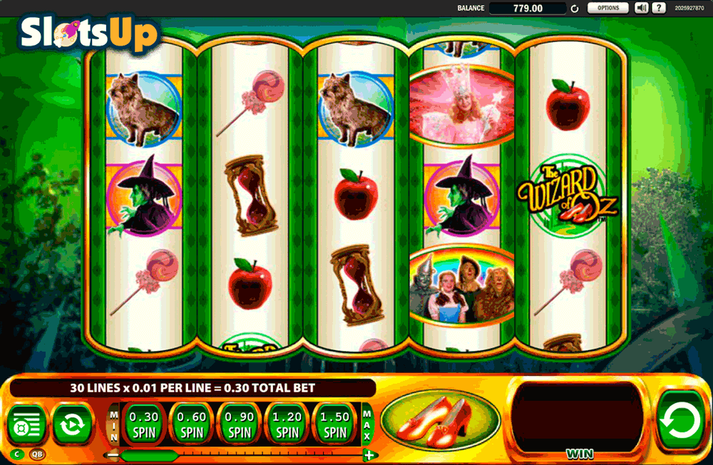 Wms Gaming Wizard Of Oz Slot Machine - yellowgrid